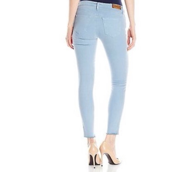 Big Star Women’s Alex Raw Hem Skinny Jeans Blue 30 - Picture 2 of 7